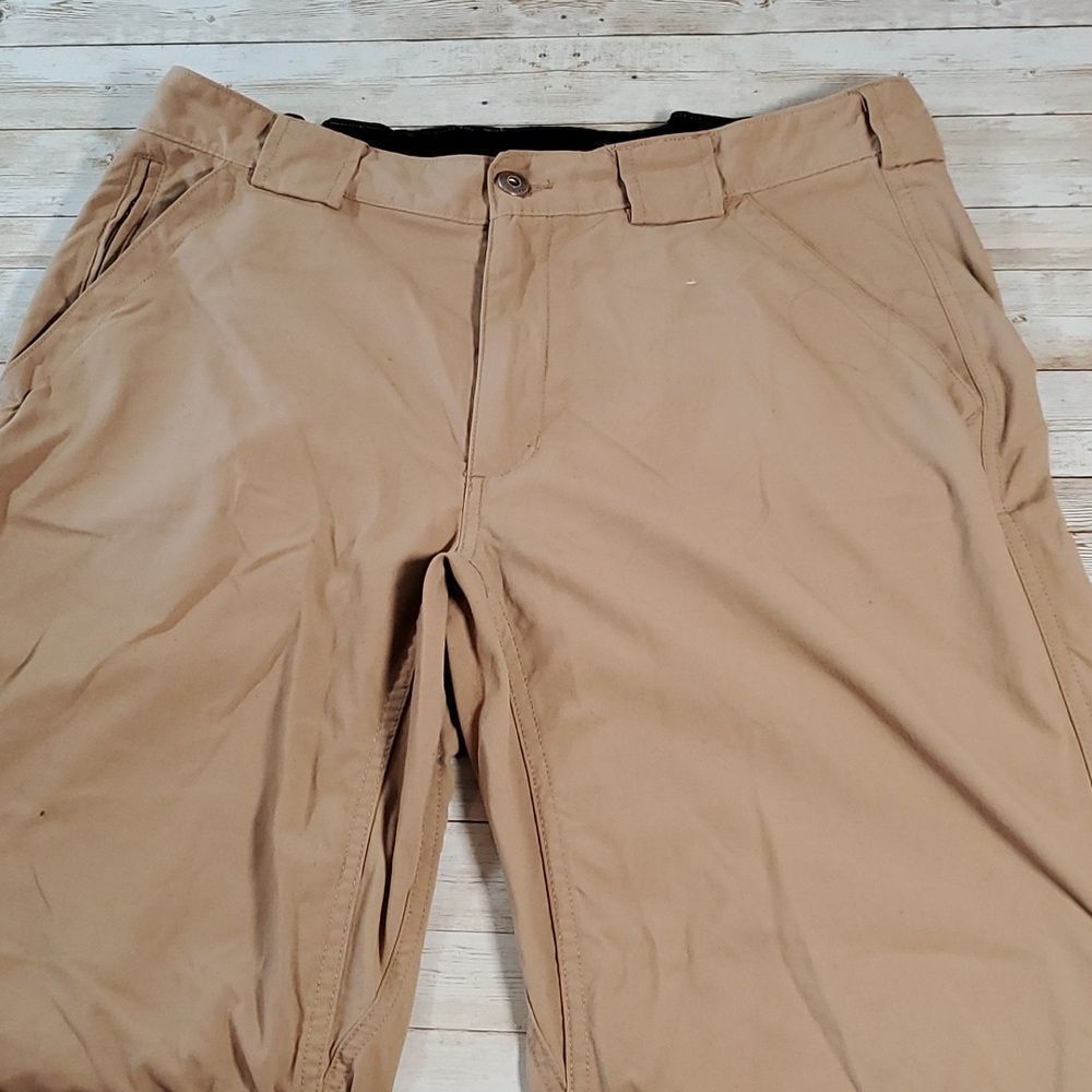 Duluth Trading Co Men's Dry on the Fly Pants Large x‎ 30 Tan 71712 Khakis - Picture 5 of 11